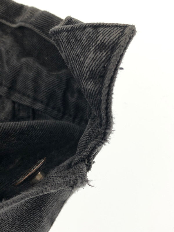 【現状渡し品】【メンズ】 Levi's リーバイス 80's ACID WASH BLACK DENIM TRUCKER JACKET 70507-0253 アシッド ウォッシュ ブラックデニム トラッカー ジャケット アウター USA製 777刻印 146-260204-rt-11-tag サイズ：M カラー：ブラック 万代Net店