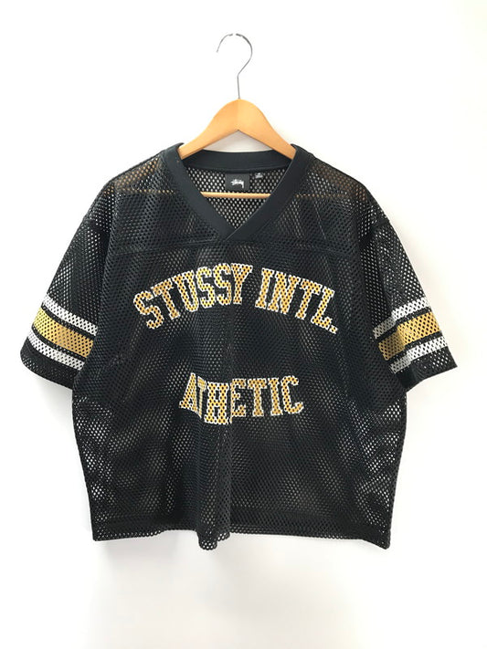 【中古品】【メンズ】 STUSSY ステューシー INTERNATIONAL TEAM JERSEY 1140370 インターナショナル チーム ジャージー カットソー 142-260205-na-01-tag サイズ：M カラー：ブラック 万代Net店