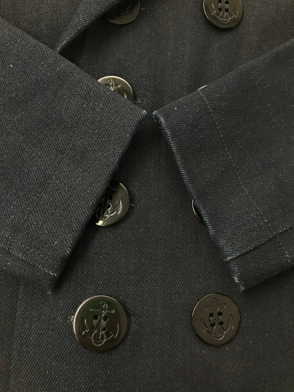【中古品】【メンズ】 DENIM PEA COAT デニムピーコート 141-260304-rt-29-tag サイズ：XS カラー：インディゴ 万代Net店