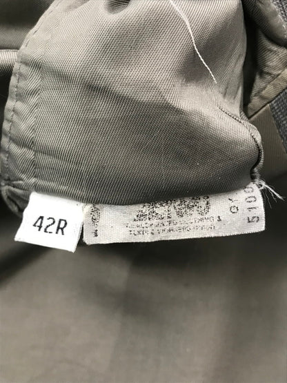 【中古品】【メンズ】 MONSIEUR DOUBLE-BREASTED TAILORED JACKET ダブルテーラードジャケット 141-260304-rt-27-tag サイズ：42R カラー：グレー 万代Net店