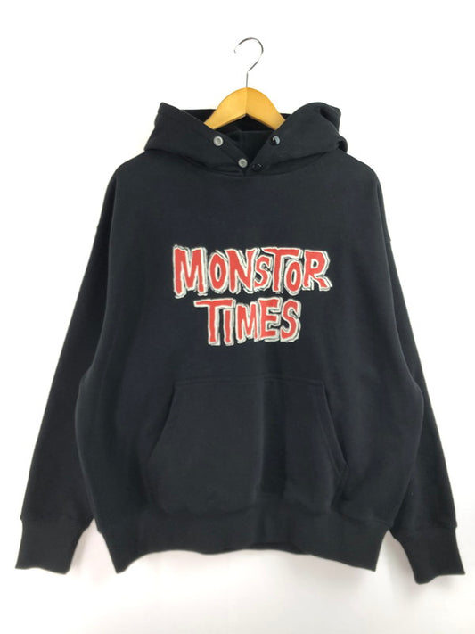 【中古美品】【メンズ】 MONSTOR TIMES モンストア タイムズ MONSTOR TIMES HOODIE 25AW MT-003 モンストア タイムズ フーディー 145-260301-rt-06-tag サイズ：XL カラー：ブラック 万代Net店