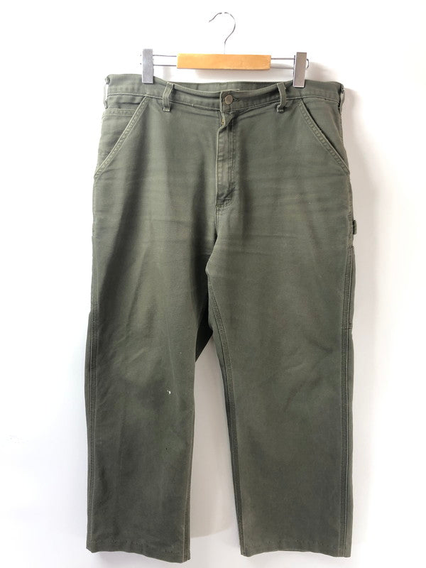 【現状渡し品】【メンズ】 Carhartt カーハート DUCK PAINTER PANTS ダックペインターパンツ 157-260211-rt-18-tag サイズ：無し 下記参照 カラー：カーキ 万代Net店