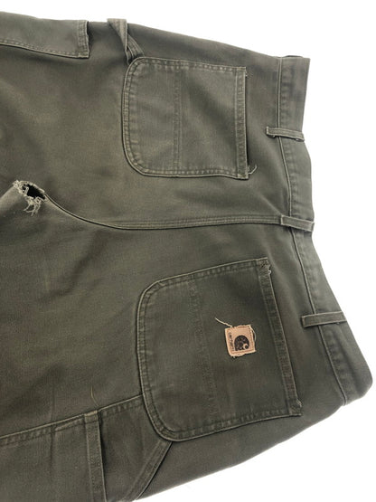 【現状渡し品】【メンズ】 Carhartt カーハート DUCK PAINTER PANTS ダックペインターパンツ 157-260211-rt-18-tag サイズ：無し 下記参照 カラー：カーキ 万代Net店