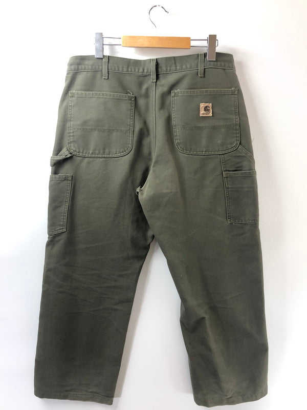 【現状渡し品】【メンズ】 Carhartt カーハート DUCK PAINTER PANTS ダックペインターパンツ 157-260211-rt-18-tag サイズ：無し 下記参照 カラー：カーキ 万代Net店