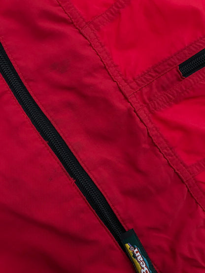 【現状渡し品】【メンズ】 L.L.Bean エルエルビーン NYLON ANORAK PARKA T446 USA製 ナイロンアノラックパーカー 144-260304-rt-16-tag サイズ：M カラー：レッド 万代Net店