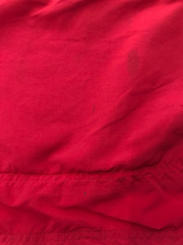 【現状渡し品】【メンズ】 L.L.Bean エルエルビーン NYLON ANORAK PARKA T446 USA製 ナイロンアノラックパーカー 144-260304-rt-16-tag サイズ：M カラー：レッド 万代Net店