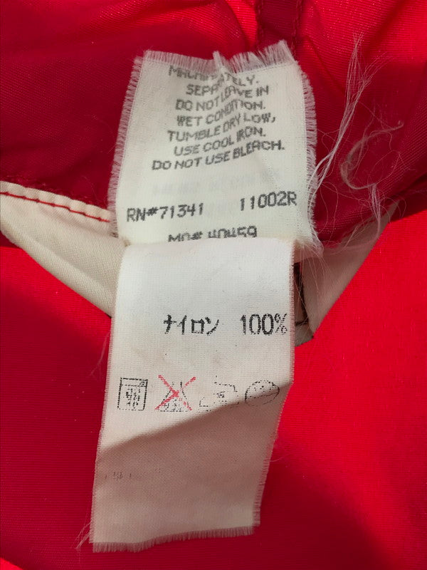【現状渡し品】【メンズ】 L.L.Bean エルエルビーン NYLON ANORAK PARKA T446 USA製 ナイロンアノラックパーカー 144-260304-rt-16-tag サイズ：M カラー：レッド 万代Net店