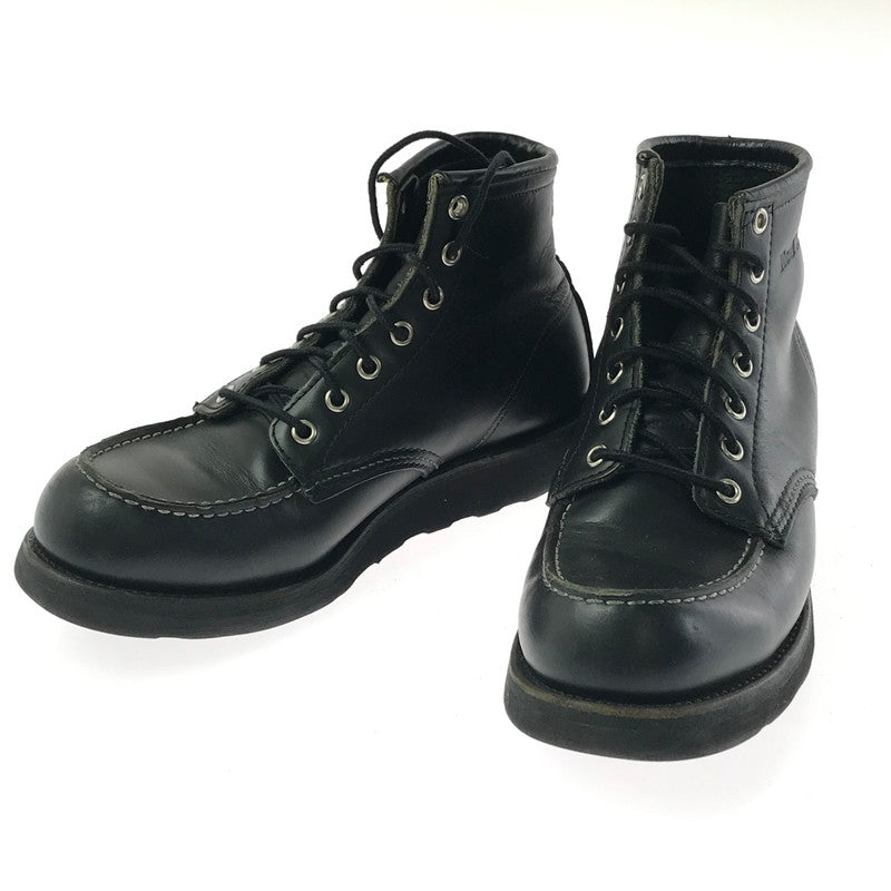【中古品】【メンズ】 RED WING レッドウィング IRISH SETTER BOOTS 8137 アイリッシュセッター ブーツ 99年製 刺繍羽タグ 靴 164-260214-rt-04-tag サイズ：US 7 1/2 カラー：ブラック 万代Net店