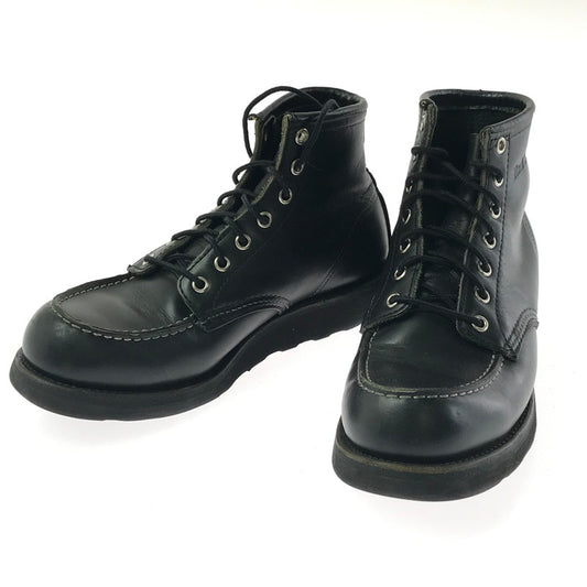 【中古品】【メンズ】 RED WING レッドウィング IRISH SETTER BOOTS 8137 アイリッシュセッター ブーツ 99年製 刺繍羽タグ 靴 164-260214-rt-04-tag サイズ：US 7 1/2 カラー：ブラック 万代Net店