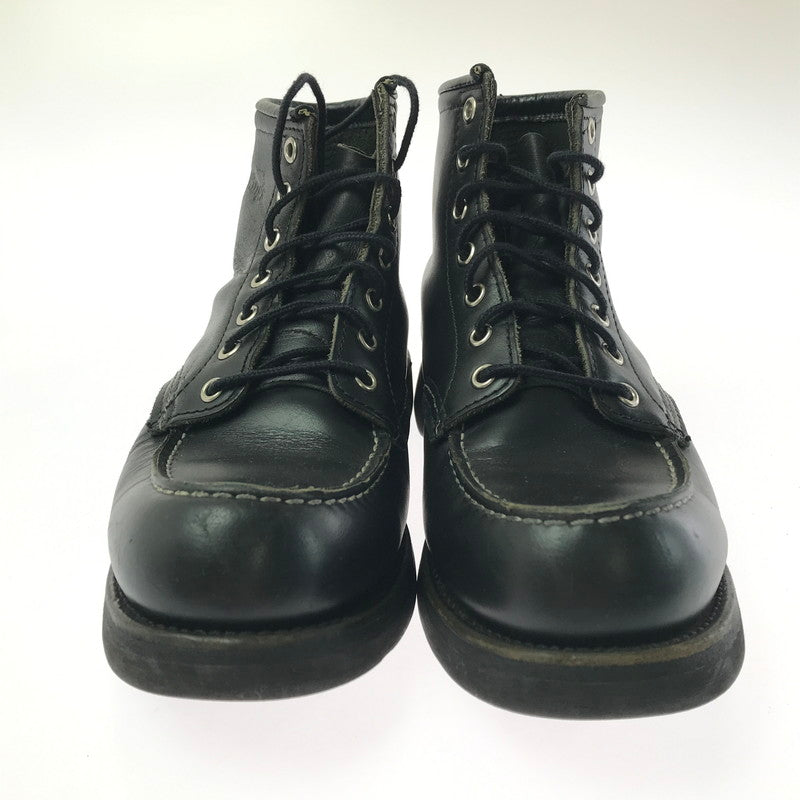 【中古品】【メンズ】 RED WING レッドウィング IRISH SETTER BOOTS 8137 アイリッシュセッター ブーツ 99年製 刺繍羽タグ 靴 164-260214-rt-04-tag サイズ：US 7 1/2 カラー：ブラック 万代Net店