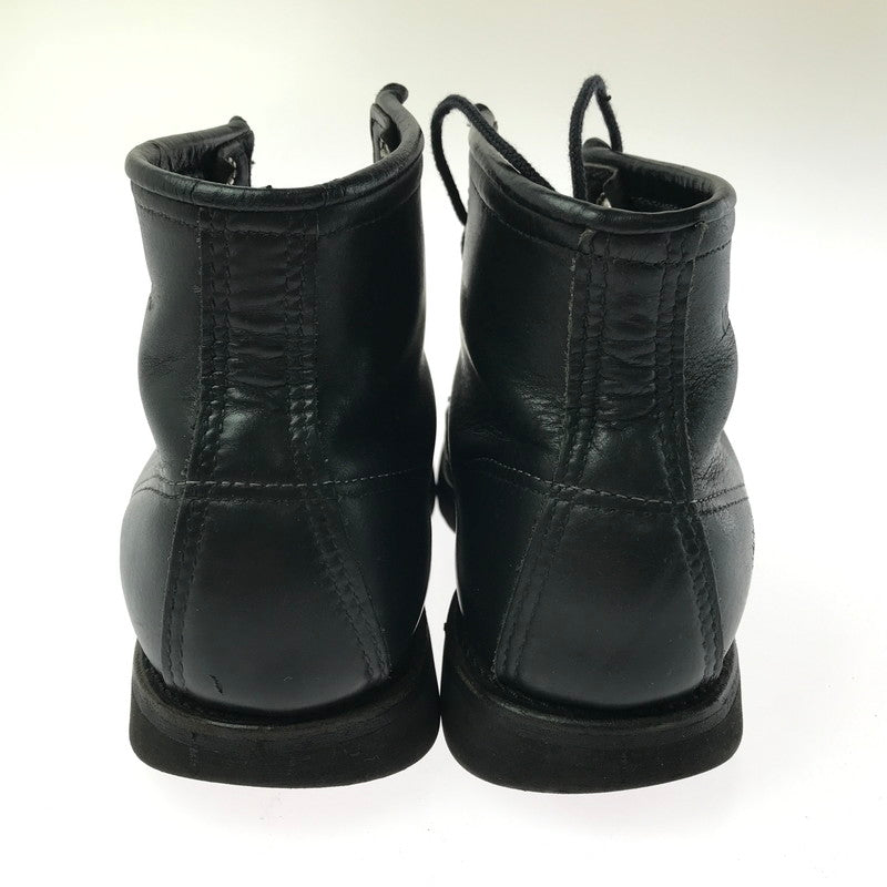 【中古品】【メンズ】 RED WING レッドウィング IRISH SETTER BOOTS 8137 アイリッシュセッター ブーツ 99年製 刺繍羽タグ 靴 164-260214-rt-04-tag サイズ：US 7 1/2 カラー：ブラック 万代Net店