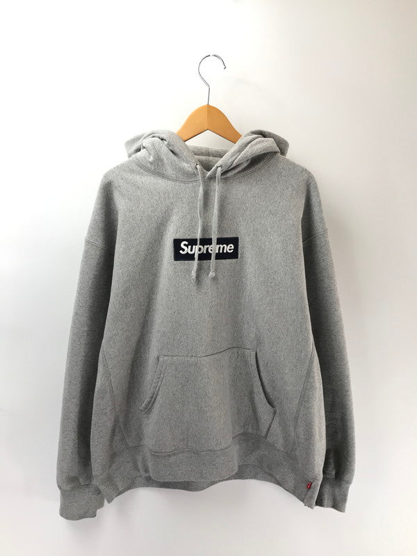 【中古品】【メンズ】 Supreme シュプリーム SUPREME 25AW BOX LOGO HOODED SWEATSHIRT ボックス ロゴ フーデッド スウェットシャツ パーカー 149-260210-na-06-tag サイズ：L カラー：ヘザーグレー 万代Net店