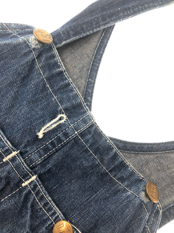 【中古品】【メンズ】 Lee リー 60's JELT DENIM OVERALLS 60年代 通常L ジェルト オーバーオール 157-260211-rt-21-tag サイズ：不明 下記参照 カラー：インディゴ 万代Net店