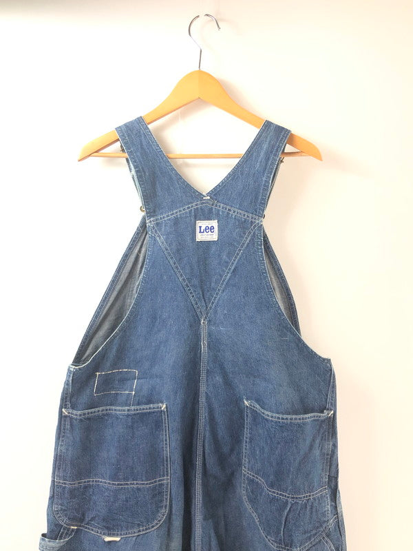 【中古品】【メンズ】 Lee リー 60's JELT DENIM OVERALLS 60年代 通常L ジェルト オーバーオール 157-260211-rt-21-tag サイズ：不明 下記参照 カラー：インディゴ 万代Net店