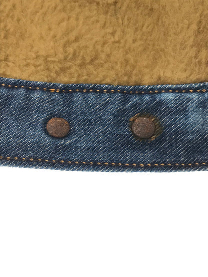 【現状渡し品】【メンズ】 Wrangler ラングラー 70's DENIM BOA LUNCH JACKET 初期 黒タグ前期 デニム ボア ランチ ジャケット アウター 146-260205-rt-07-tag サイズ：18 カラー：インディゴ 万代Net店