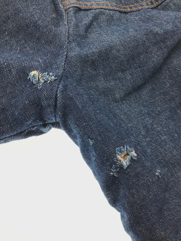【現状渡し品】【メンズ】 Wrangler ラングラー 70's DENIM BOA LUNCH JACKET 初期 黒タグ前期 デニム ボア ランチ ジャケット アウター 146-260205-rt-07-tag サイズ：18 カラー：インディゴ 万代Net店