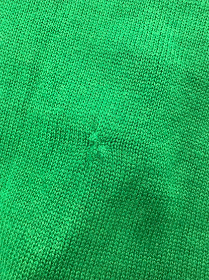 【現状渡し品】【メンズ】 WISCONSIN FELTON SPORTING GOODS ウィスコンシン フェルトン スポーティング グッズ APPLIQUE KNIT CARDIGAN GREEN ニットカーディガン 146-260304-rt-21-tag サイズ：不明 下記参照 カラー：グリーン 万代Net店