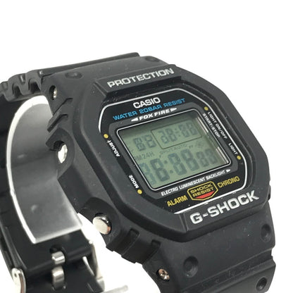 【中古品】【メンズ】 G-SHOCK ジーショック DW-5600E-1 DIGITAL 5600 SERIES クォーツ 腕時計 196-260218-na-06-tag カラー：ブラック 万代Net店