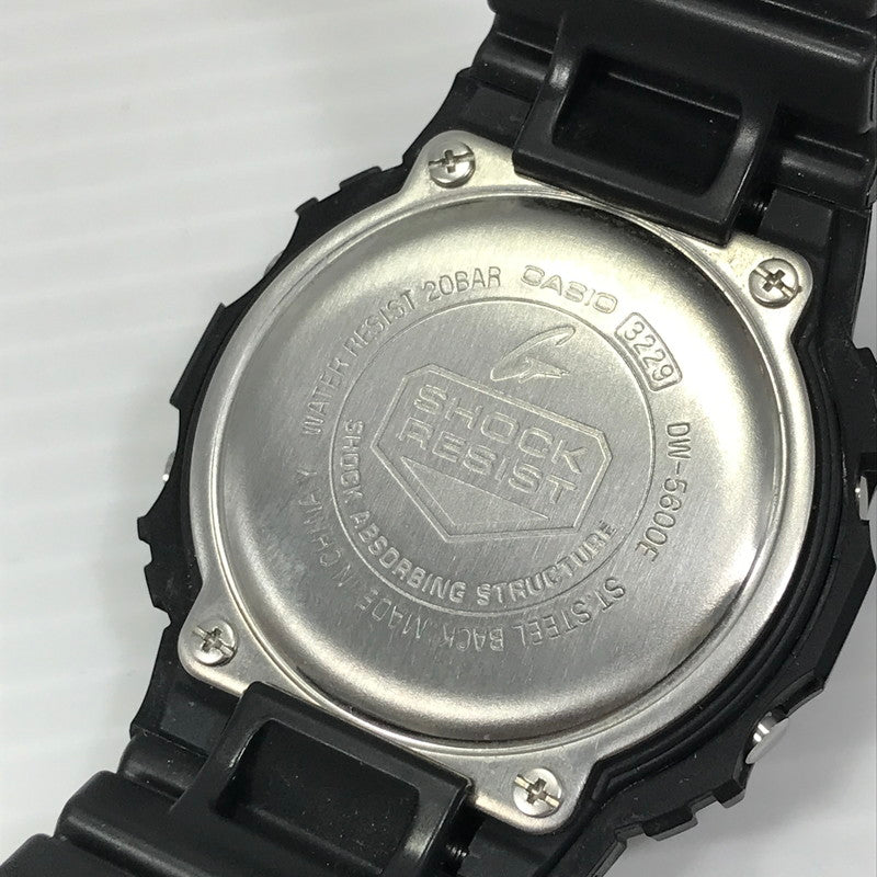 【中古品】【メンズ】 G-SHOCK ジーショック DW-5600E-1 DIGITAL 5600 SERIES クォーツ 腕時計 196-260218-na-06-tag カラー：ブラック 万代Net店