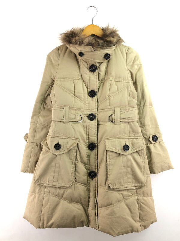 【中古品】【レディース】 BURBERRY BLUE LABEL バーバリーブルーレーベル DOWN COAT FRF09-588-40 ダウンコート アウター 168-260205-rt-11-tag サイズ：38 カラー：ベージュ 万代Net店