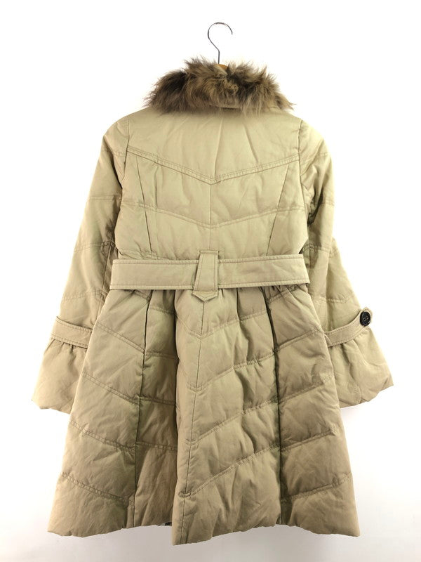 【中古品】【レディース】 BURBERRY BLUE LABEL バーバリーブルーレーベル DOWN COAT FRF09-588-40 ダウンコート アウター 168-260205-rt-11-tag サイズ：38 カラー：ベージュ 万代Net店
