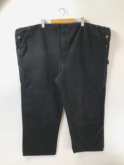 【中古品】【メンズ】 Carhartt カーハート BIB OVERALL COTTON DUCK R01 BLK USA製 ビブ オーバーオール コットン ダック 157-260213-rt-22-tag カラー：ブラック 万代Net店