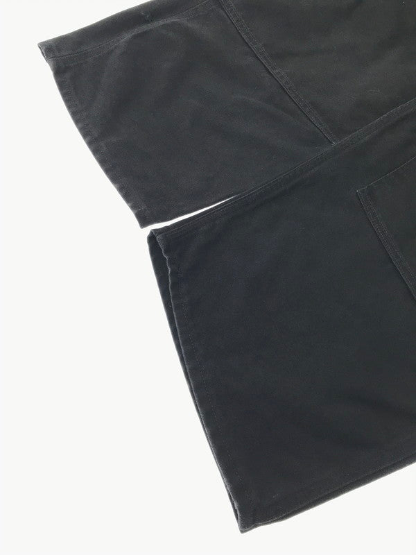 【中古品】【メンズ】 Carhartt カーハート BIB OVERALL COTTON DUCK R01 BLK USA製 ビブ オーバーオール コットン ダック 157-260213-rt-22-tag カラー：ブラック 万代Net店