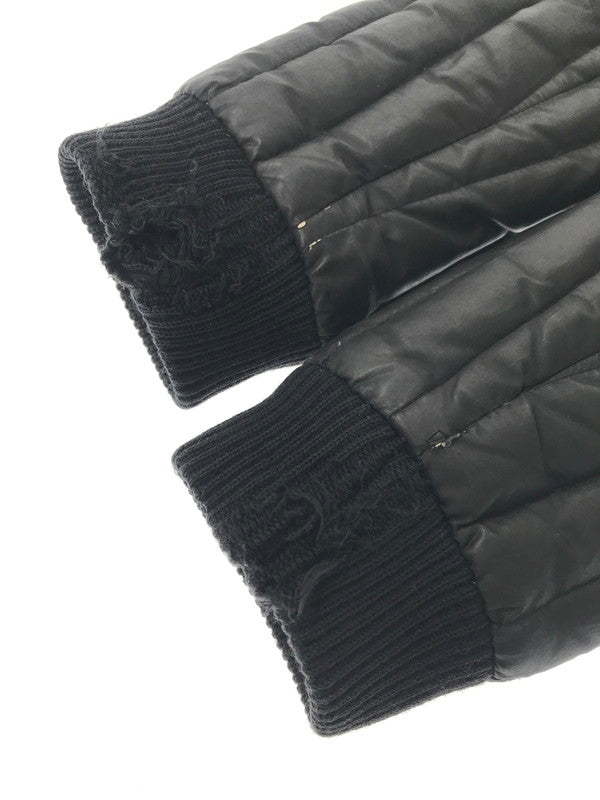 【現状渡し品】【メンズ】 WTAPS ダブルタップス RISE ABOVE DOWN JACKET 092GWDT-JKM01 ライズ アバフ ダウンジャケットアウター 142-260212-rt-05-tag サイズ：M カラー：ブラック 万代Net店