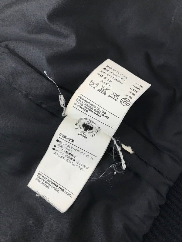 【現状渡し品】【メンズ】 WTAPS ダブルタップス RISE ABOVE DOWN JACKET 092GWDT-JKM01 ライズ アバフ ダウンジャケットアウター 142-260212-rt-05-tag サイズ：M カラー：ブラック 万代Net店