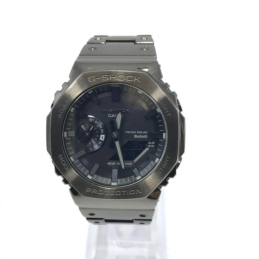 【中古品】【メンズ】 G-SHOCK ジーショック GM-B2100BD-1AJF FULL METAL 2100SERIES タフソーラー腕時計 196-260218-na-10-tag カラー：ブラック系 万代Net店