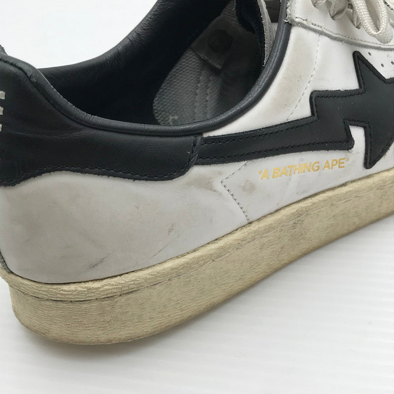 【現状渡し品】【メンズ】 × A BATHING APE アベイシングエイプ GZ8980 21SS SUPERSTAR 80S スーパースター スニーカー 靴 161-260211-na-20-tag サイズ：28cm US 10 カラー：FTWWHT/CBLACK/OWHITE 万代Net店