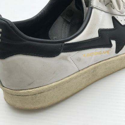 【現状渡し品】【メンズ】 × A BATHING APE アベイシングエイプ GZ8980 21SS SUPERSTAR 80S スーパースター スニーカー 靴 161-260211-na-20-tag サイズ：28cm US 10 カラー：FTWWHT/CBLACK/OWHITE 万代Net店