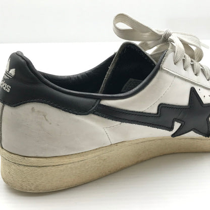 【現状渡し品】【メンズ】 × A BATHING APE アベイシングエイプ GZ8980 21SS SUPERSTAR 80S スーパースター スニーカー 靴 161-260211-na-20-tag サイズ：28cm US 10 カラー：FTWWHT/CBLACK/OWHITE 万代Net店