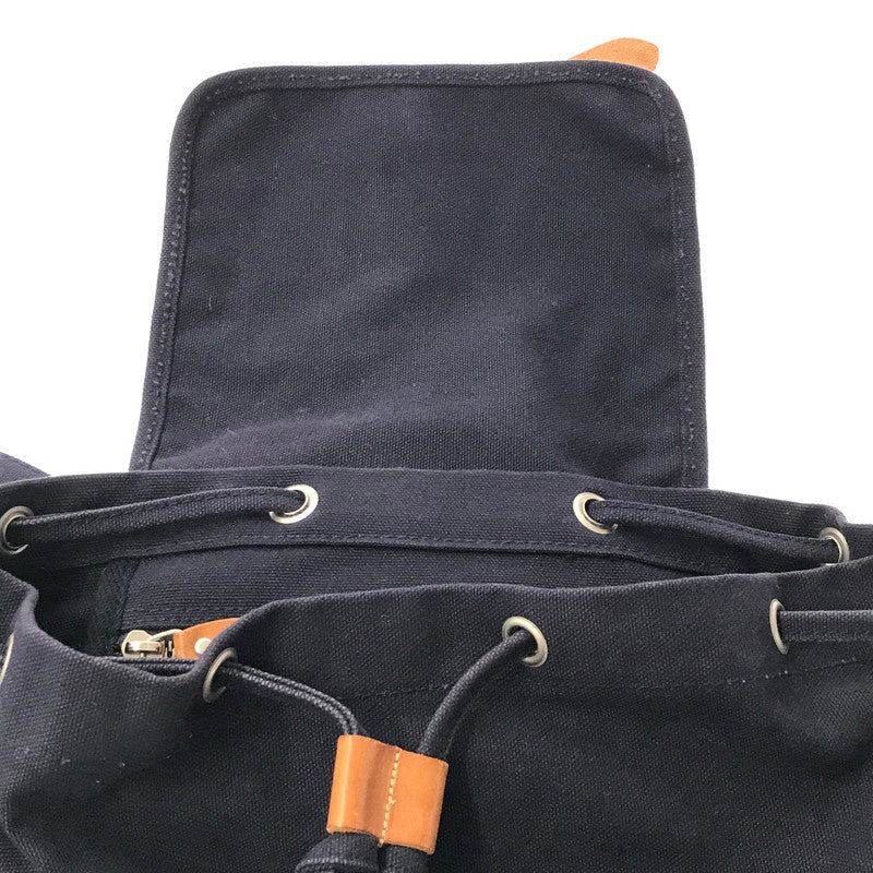 【中古品】【メンズ】 POLO RALPH LAUREN ポロ・ラルフローレン FLAG CANVAS BACKPACK 国旗 キャンバス バックパック リュック カバン 188-260218-na-16-tag カラー：ネイビー 万代Net店