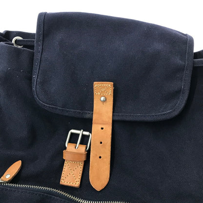 【中古品】【メンズ】 POLO RALPH LAUREN ポロ・ラルフローレン FLAG CANVAS BACKPACK 国旗 キャンバス バックパック リュック カバン 188-260218-na-16-tag カラー：ネイビー 万代Net店