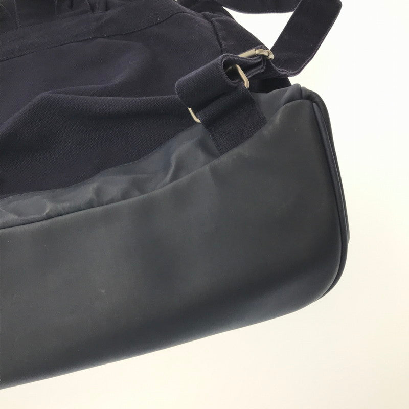 【中古品】【メンズ】 POLO RALPH LAUREN ポロ・ラルフローレン FLAG CANVAS BACKPACK 国旗 キャンバス バックパック リュック カバン 188-260218-na-16-tag カラー：ネイビー 万代Net店