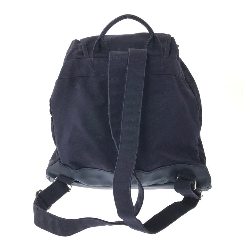 【中古品】【メンズ】 POLO RALPH LAUREN ポロ・ラルフローレン FLAG CANVAS BACKPACK 国旗 キャンバス バックパック リュック カバン 188-260218-na-16-tag カラー：ネイビー 万代Net店