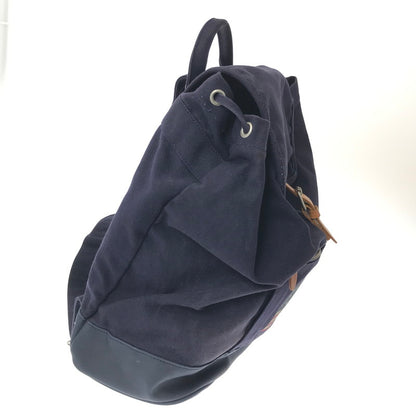【中古品】【メンズ】 POLO RALPH LAUREN ポロ・ラルフローレン FLAG CANVAS BACKPACK 国旗 キャンバス バックパック リュック カバン 188-260218-na-16-tag カラー：ネイビー 万代Net店