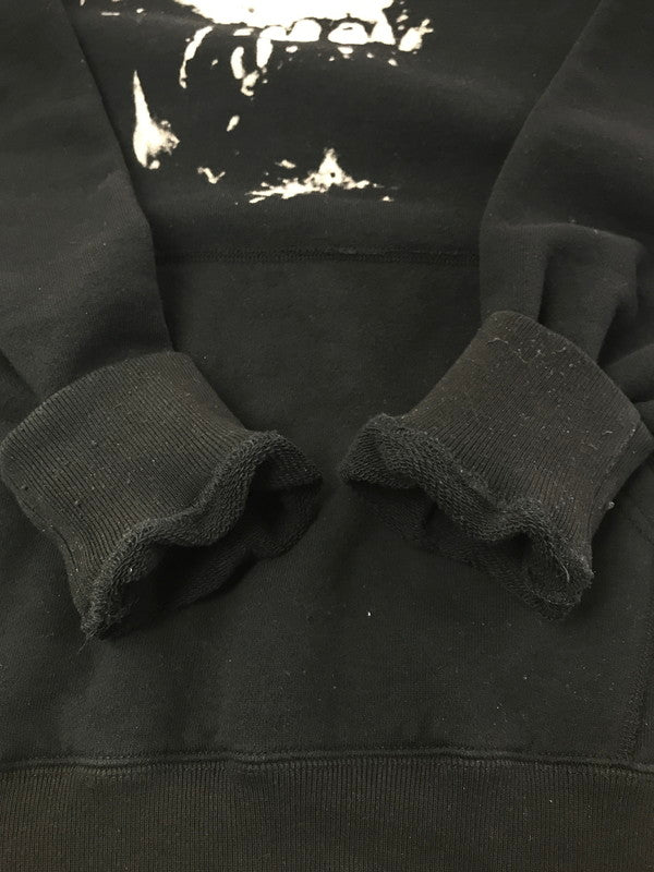 【中古品】【メンズ】 HYSTERIC GLAMOUR ヒステリックグラマー 25AW SKULL BERRY HOODIE 02253CF12 スカルベリーフーディー パーカー 140-260211-rt-30-tag サイズ：L カラー：ブラック 万代Net店