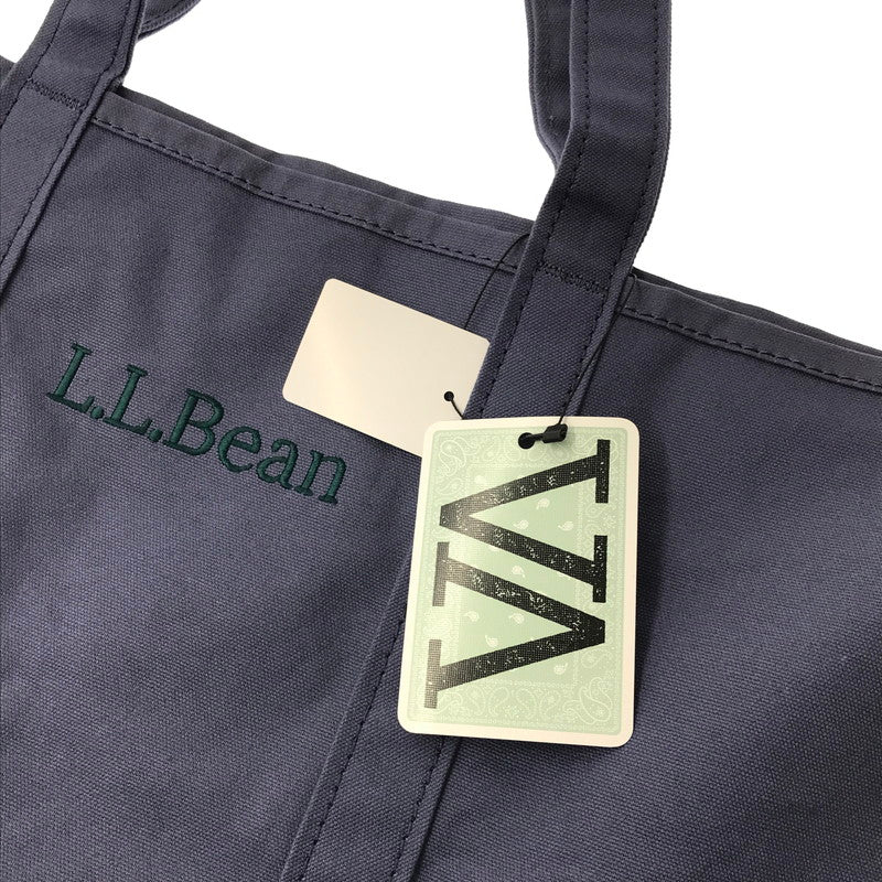 【中古美品】【メンズ】 VARIOUS ARTISTS ヴァリアス アーティスト × L.L.BEAN エルエルビーン REVERSIBLE TOTE BAG VBX-14090-C リバーシブル トートバッグ カバン 188-260218-na-18-tag カラー：ネイビー 万代Net店