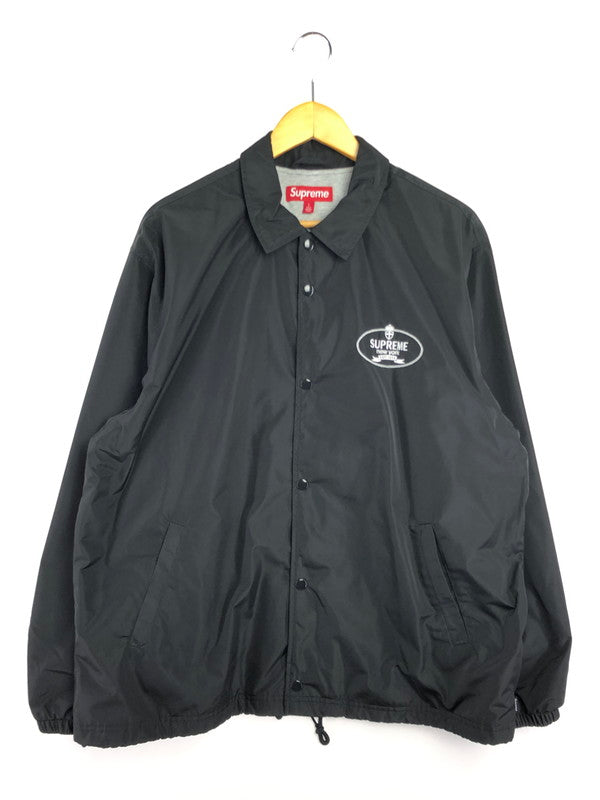 【メンズ】 Supreme シュプリーム 24AW CREST COACHES JACKET クレスト コーチジャケット アウター 149-260320-rt-26-tag サイズ：L カラー：ブラック 万代Net店