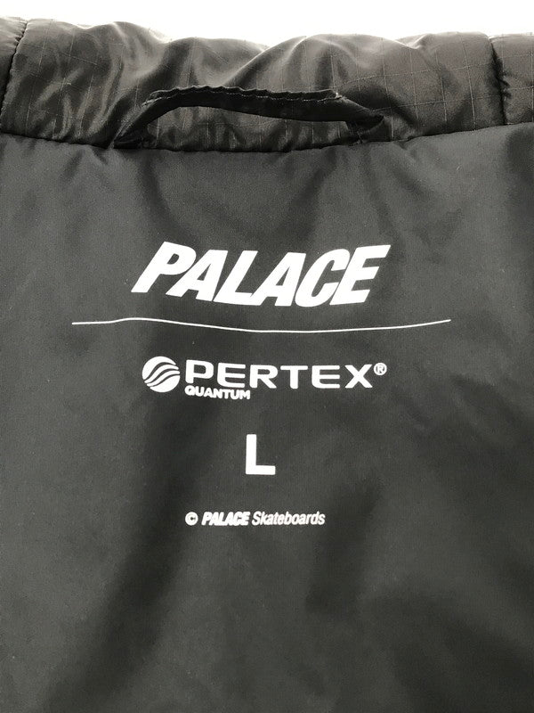 【中古品】【メンズ】 PALACE パレス 23AW PERTEX QUILTED JACKET BLACK パーテックス キルティングジャケット アウター 142-260212-rt-03-tag サイズ：L カラー：ブラック 万代Net店