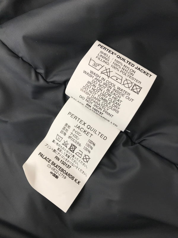 【中古品】【メンズ】 PALACE パレス 23AW PERTEX QUILTED JACKET BLACK パーテックス キルティングジャケット アウター 142-260212-rt-03-tag サイズ：L カラー：ブラック 万代Net店