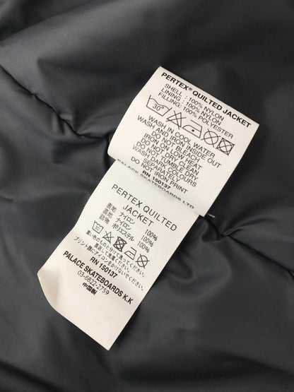 【中古品】【メンズ】 PALACE パレス 23AW PERTEX QUILTED JACKET BLACK パーテックス キルティングジャケット アウター 142-260212-rt-03-tag サイズ：L カラー：ブラック 万代Net店
