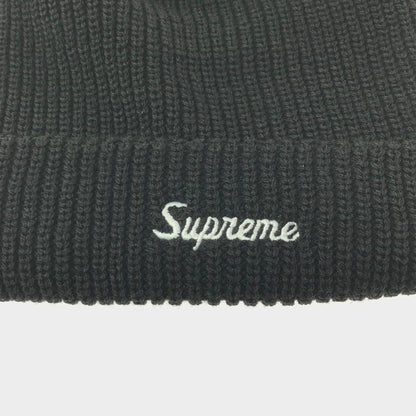 【中古品】【メンズ】 Supreme シュプリーム LOOSE GAUGE BEANIE ルーズ ゲージ ビーニー ニット帽 帽子 185-260420-na-07-tagh カラー：ブラック 万代Net店
