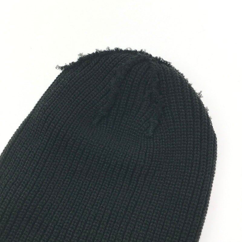 【中古品】【メンズ】 Supreme シュプリーム LOOSE GAUGE BEANIE ルーズ ゲージ ビーニー ニット帽 帽子 185-260420-na-07-tagh カラー：ブラック 万代Net店
