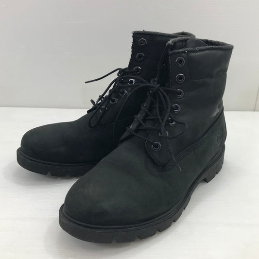 【中古品】【メンズ】 Timberland ティンバーランド 6INCH BASIC BOOT 10042 6インチ ベーシックブーツ 靴 164-260213-hi-20-tag サイズ：26.5cm US8.5W カラー：BLACK 万代Net店