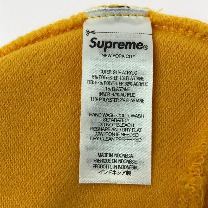 【中古品】【メンズ】 Supreme シュプリーム 24AW REFLECTIVE JACQUARD BEANIE リフレクティブジャガード ビーニー ニット帽 帽子 185-260420-na-09-tagh カラー：イエロー 万代Net店