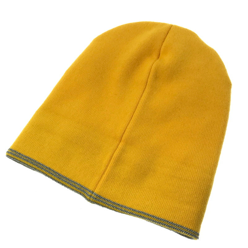【中古品】【メンズ】 Supreme シュプリーム 24AW REFLECTIVE JACQUARD BEANIE リフレクティブジャガード ビーニー ニット帽 帽子 185-260420-na-09-tagh カラー：イエロー 万代Net店