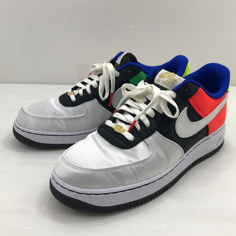 【中古品】【メンズ】 NIKE ナイキ AIR FORCE 1 07 PRM 1 DA1345-014 エアフォース 1 プレミアム スニーカー 靴 160-260211-na-16-tag サイズ：26.5cm US 8.5 カラー：BLACK/WHITE-RACER BLUE 万代Net店